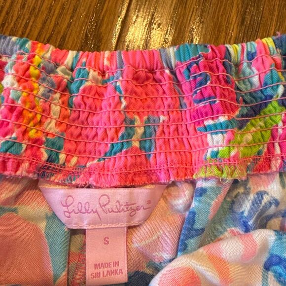 Lilly Pulitzer Dahlia Gumbo Limbo scalloped mini shorts small - Picture 4 of 10